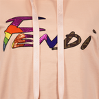 Moletons Sweat à capuche Fendi Brush Fendi Rosa Femme