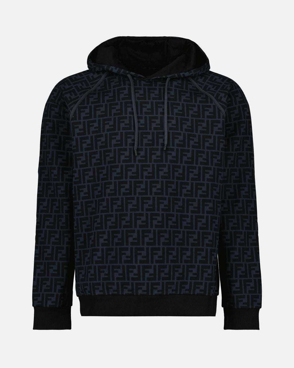 Sweatshirts Sweat à capuche FF Fendi Schwarz Homme