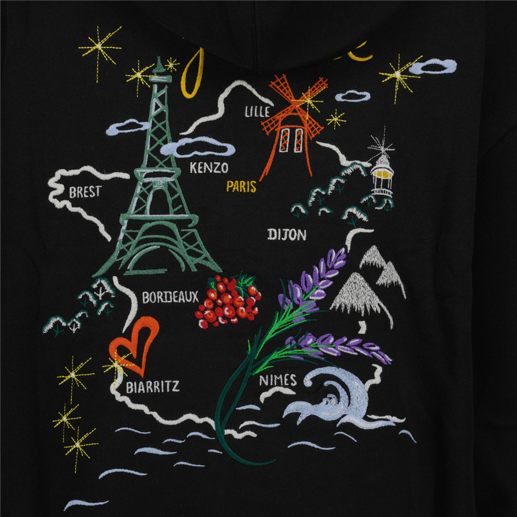 Sweatshirts Sweat à capuche France-Japon Kenzo Rose Femme