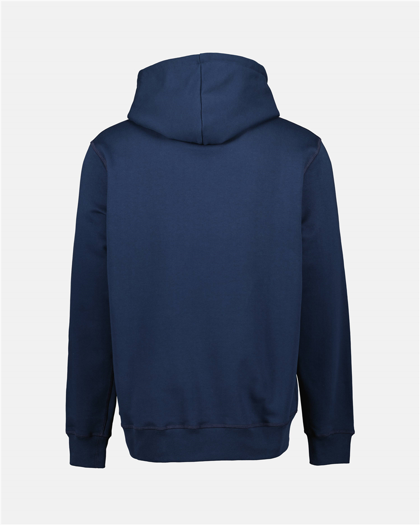 Felpe Sweat à capuche Graffiti Alexander McQueen Blu Homme