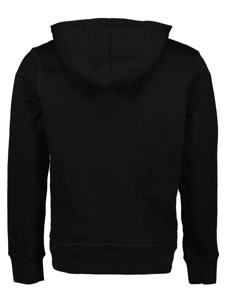 T-shirt Sweat à capuche Graffiti Alexander McQueen Nero Homme
