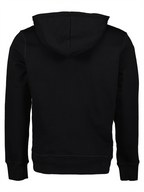 T-shirt Sweat à capuche Graffiti Alexander McQueen Nero Homme