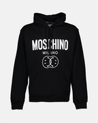 Sudaderas Sweat à capuche imprimé Moschino Negro Homme
