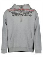 Moletons Sweat à capuche à imprimé Burberry Cinza Homme