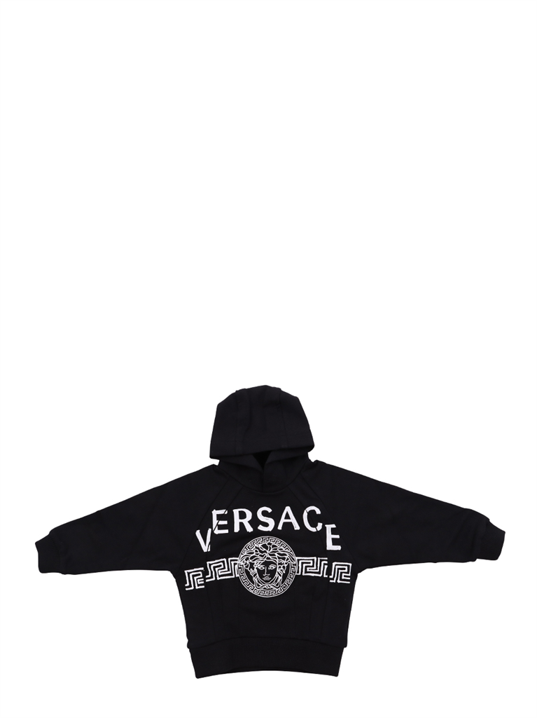 Abbigliamento Sweat à capuche La Medusa Versace Nero Bambini