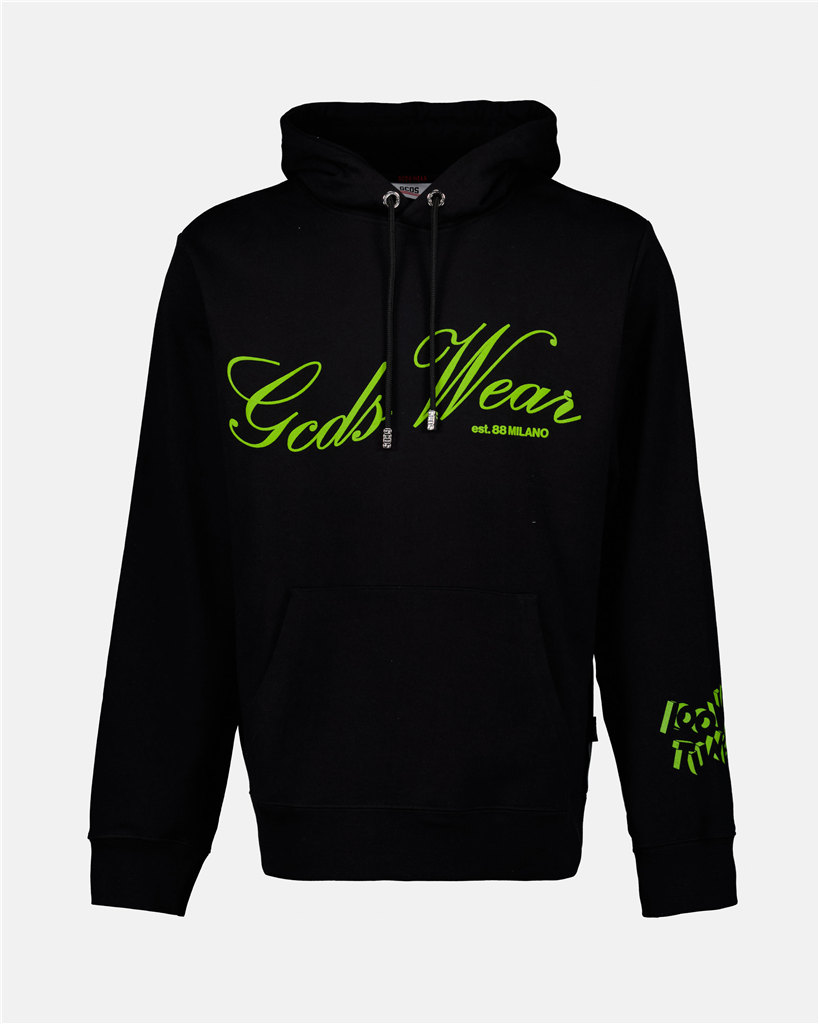 Felpe Looney Tunes Space Hoodie GCDS Nero Uomini