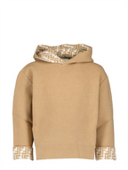 Vêtements Sweatshirt FF en laine Fendi Marron Enfants