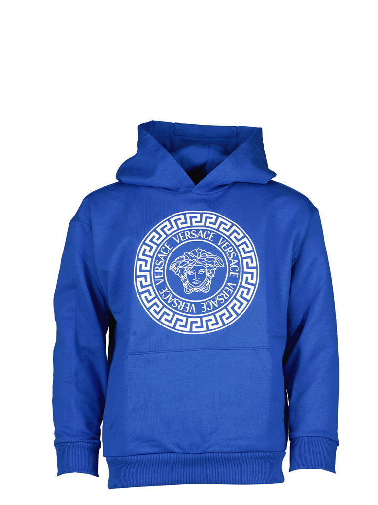 의류 Sweat à capuche Medusa Versace 파란색 어린이들