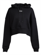 Sweatshirts Logo hoodie MSGM Black Women