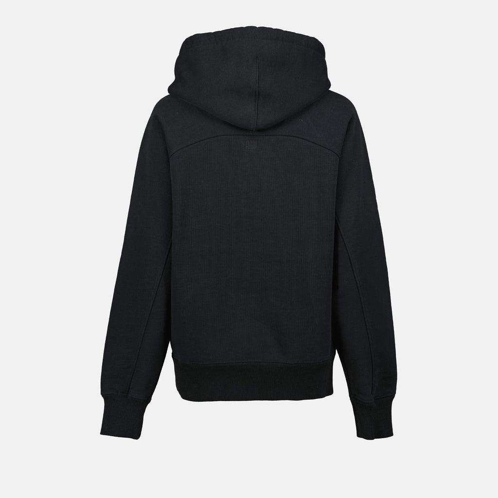 Sudaderas Sweat à capuche Ami de Coeur Ami PARIS Negro Unisexo