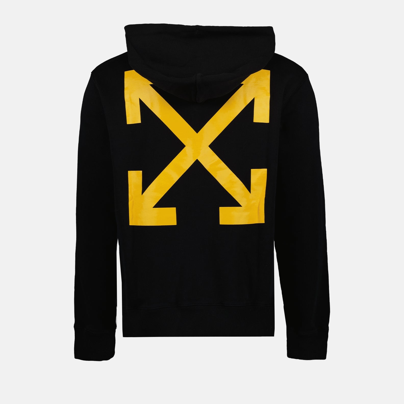 スウェットシャツ カラヴァッジョ アロー パーカー Off-White 黒 男
