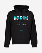 Tシャツ モスキーノ クチュール パーカー Moschino 黒 男