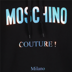 Tシャツ モスキーノ クチュール パーカー Moschino 黒 男