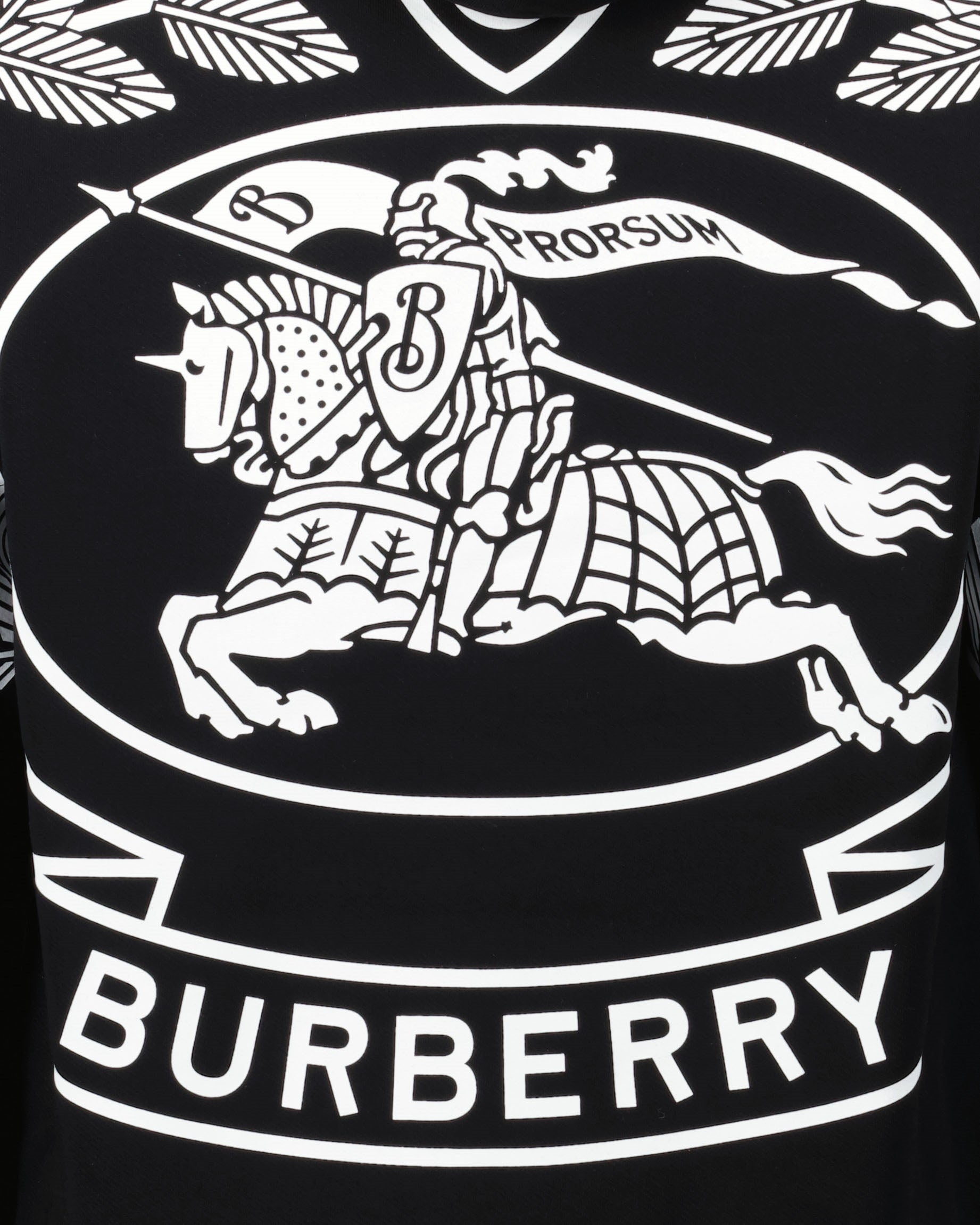 スウェットシャツ プローサム パーカー Burberry 黒 男