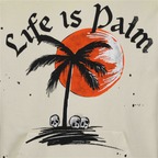 Sweatshirts Sweat à capuche Sunset Palm Palm Angels Weiß Homme