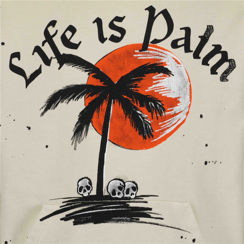 Sweatshirts Sweat à capuche Sunset Palm Palm Angels Weiß Homme