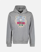 Sweatshirts Sweat à capuche Tiger Gris Kenzo Gris Homme
