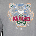 Sweatshirts Sweat à capuche Tiger Gris Kenzo Gris Homme