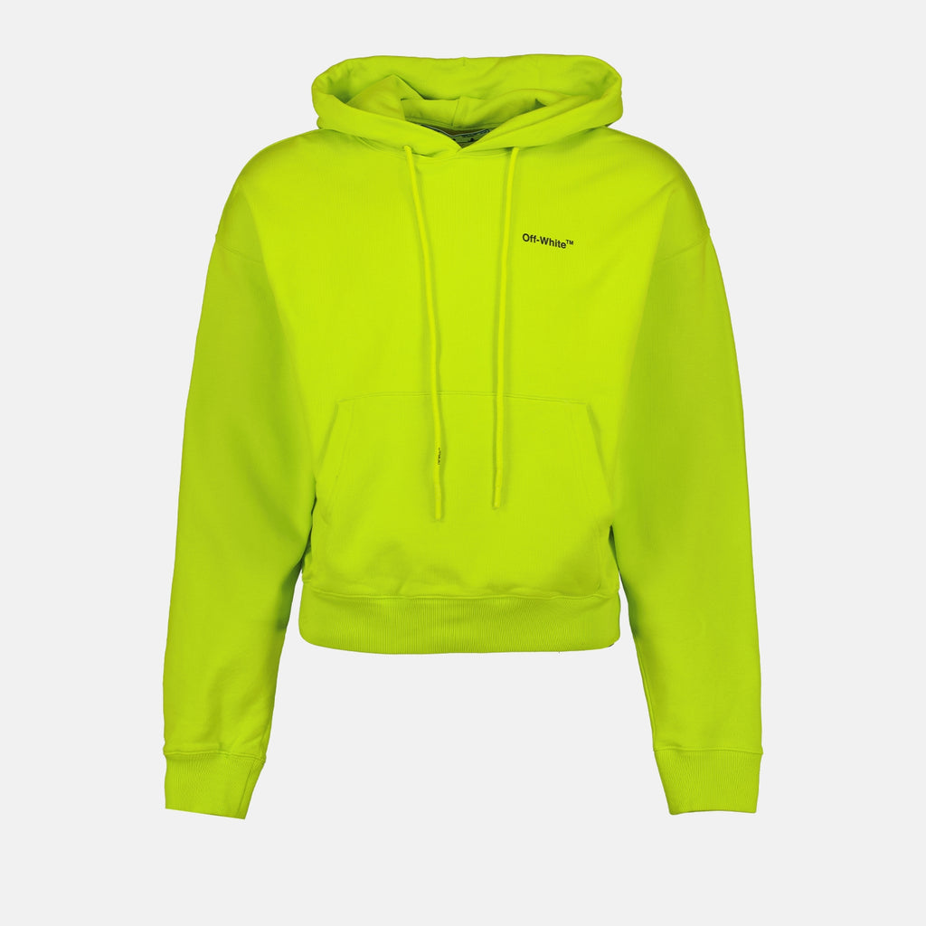 스웨트셔츠 Sweat à capuche Arrow Caravaggio Off-White 녹색 Homme