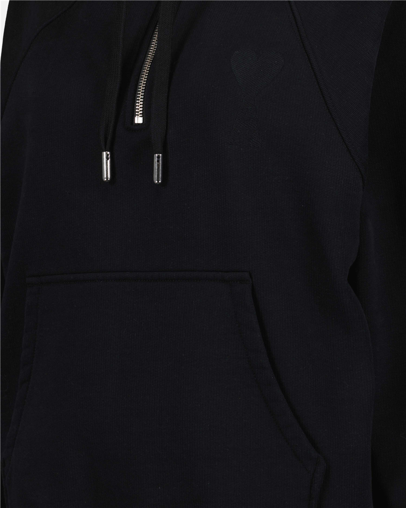 Sweatshirts Sweat à col montant Noir Ami PARIS Schwarz Femme