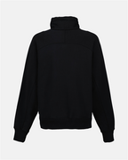 Sweatshirts Sweat à col montant Noir Ami PARIS Schwarz Femme