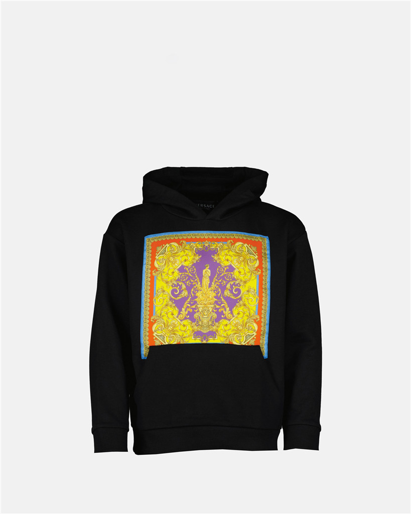 Vêtements Sweat Barocco Goddess Versace Noir Enfants