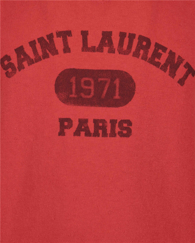 Moletons Sweat sans manches Saint Laurent Vermelho Homme