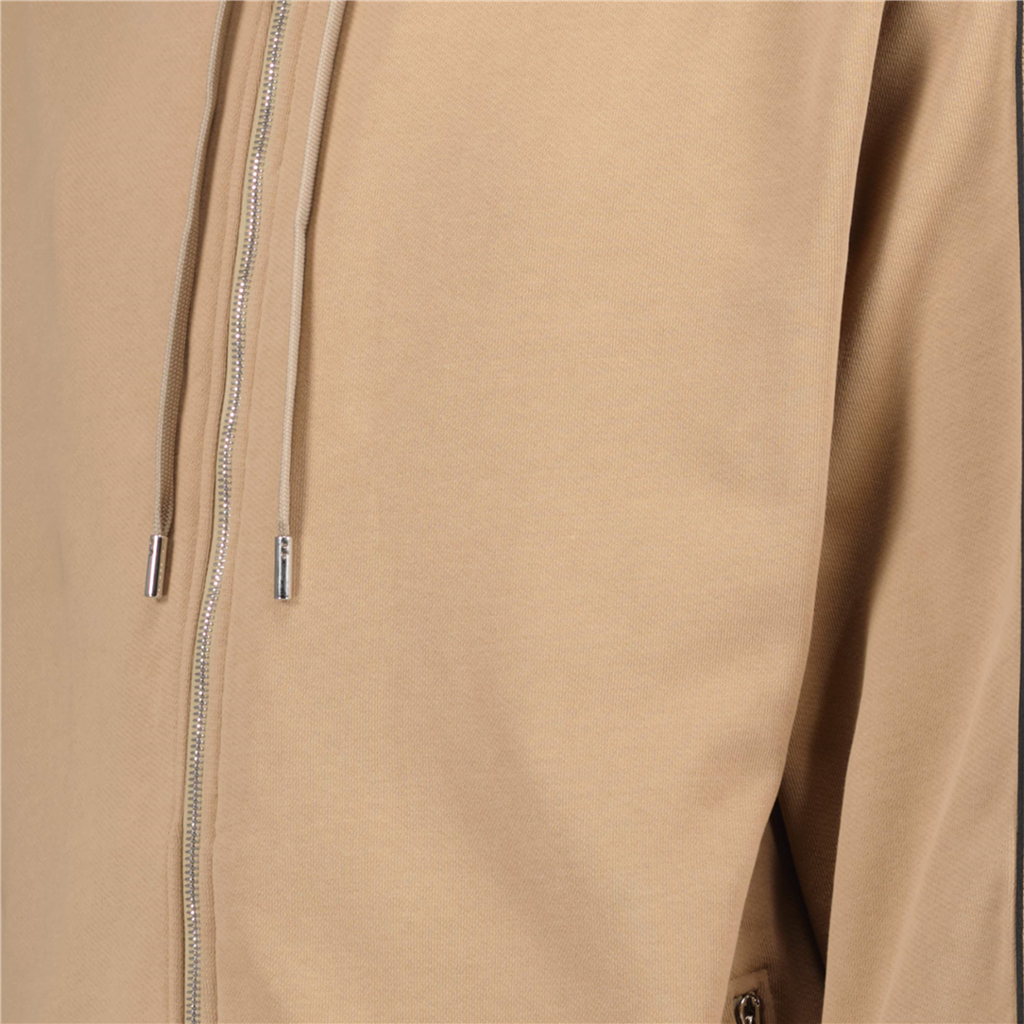 Felpe Sweat zippé Alexander McQueen Beige Homme