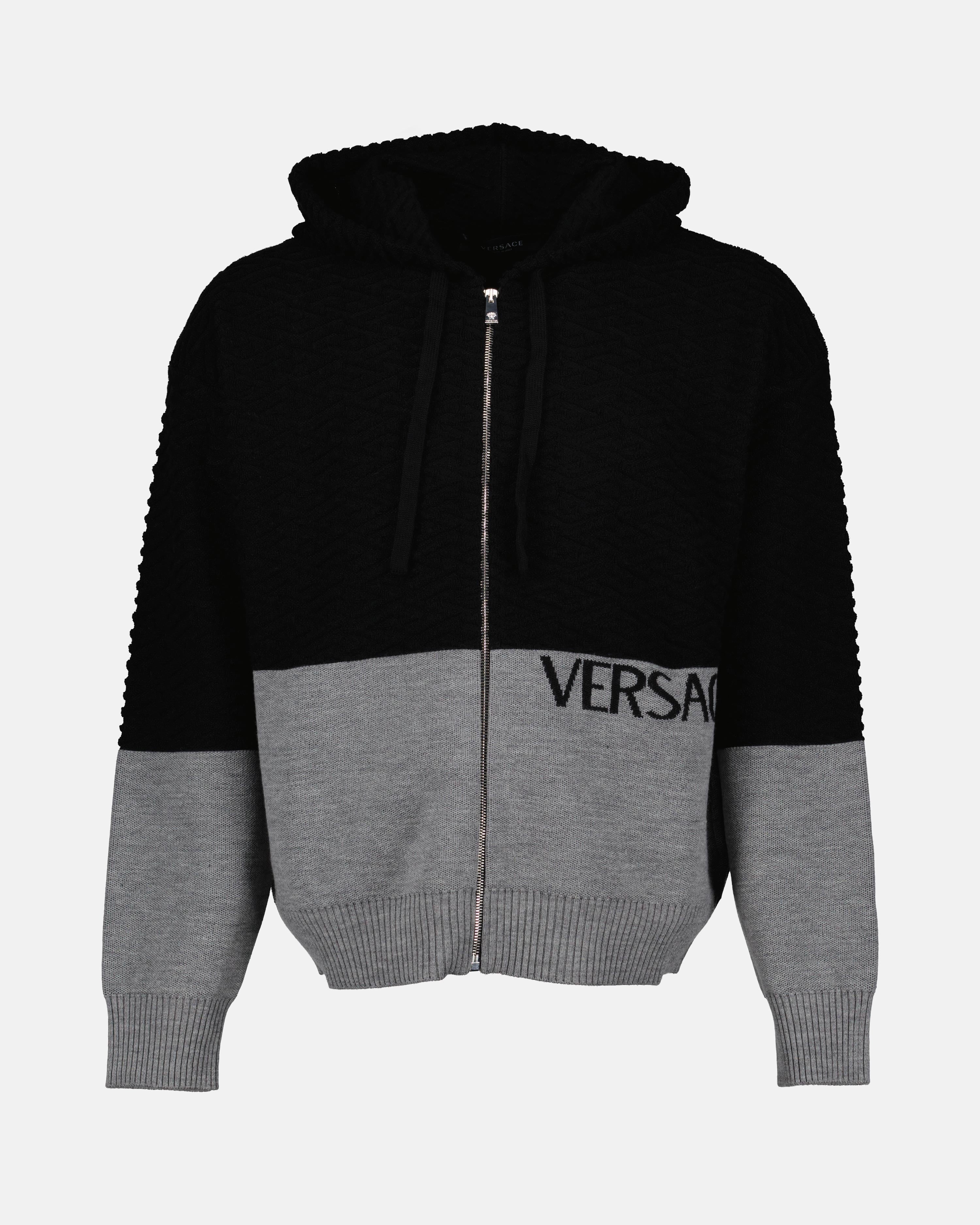 Sweat zippé en laine