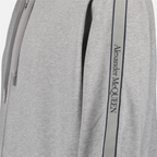 Sweatshirts Zip-up sweatshirt with band logo Alexander McQueen Gray Man