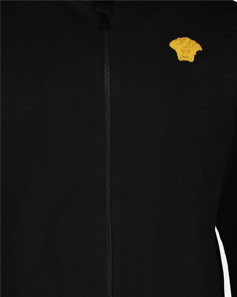 Vestuário Sweat zippé Medusa Versace Preto Crianças