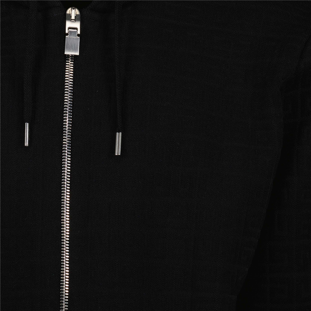 Sweatshirts Sweat zippé en laine Givenchy Noir Homme