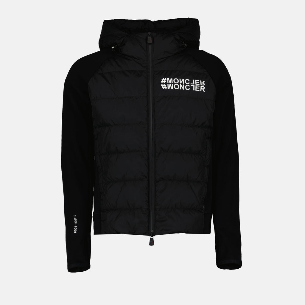 ジャケット グルノーブル ジップ スウェットシャツ Moncler Grenoble 黒 Homme
