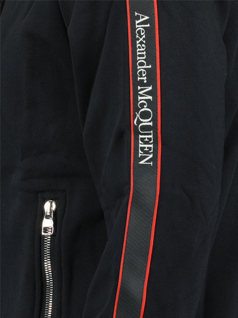 Giacche Sweat zippé Alexander McQueen Nero Homme