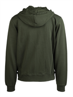 Felpe Sweat zippé Tigre Kenzo Verde Homme