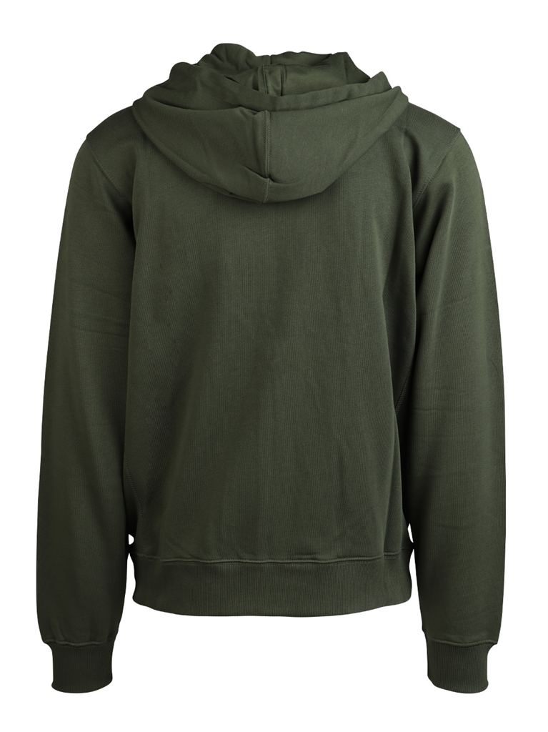 Felpe Sweat zippé Tigre Kenzo Verde Homme