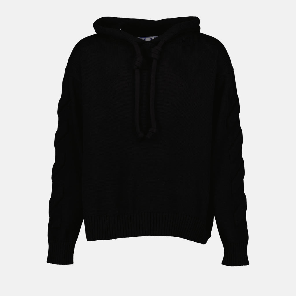 스웨트셔츠 Sweatshirt 3D Diag Off-White 검은색 Homme