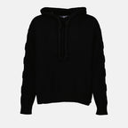 스웨트셔츠 Sweatshirt 3D Diag Off-White 검은색 Homme