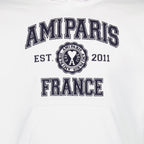 Sweatshirts Hooded sweatshirt Ami PARIS White Unisex