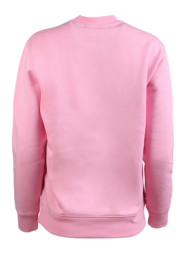Felpe Sweatshirt à logo emoji MSGM Rosa Femme