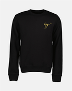 Sweatshirts Sweatshirt à logo Giuseppe Zanotti Schwarz Femme