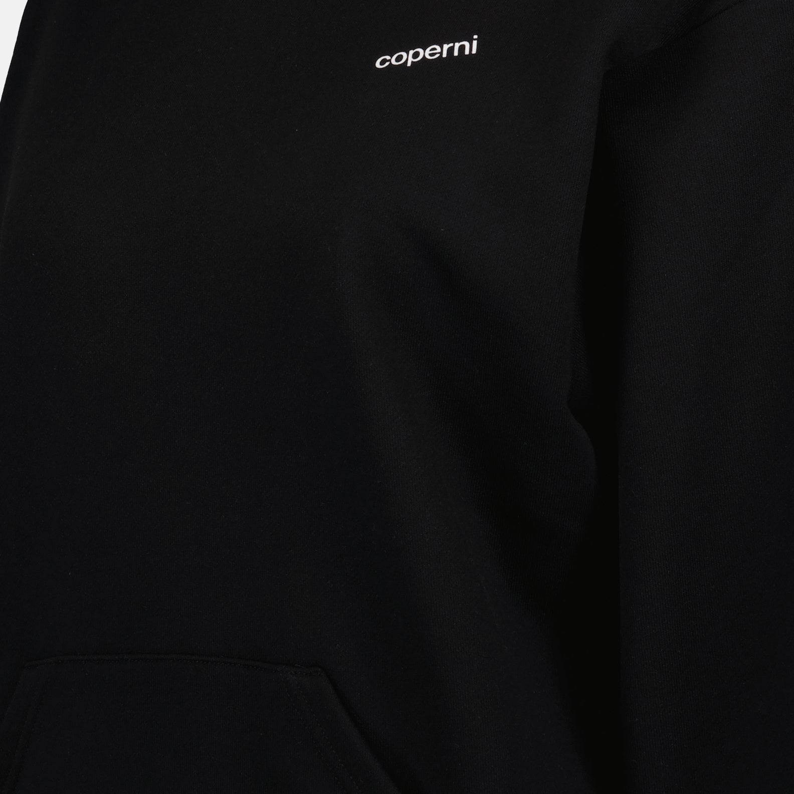 スウェットシャツ ロゴスウェットシャツ Coperni 黒 女性