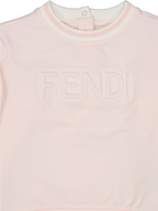 Vêtements Sweatshirt Fendi Roma Fendi Rose Enfants
