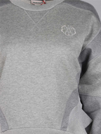 Sudaderas Sweatshirt à logo Seal Alexander McQueen Gris Femme