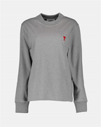 Sweatshirts Heart Friend Sweatshirt Ami PARIS Gray Women