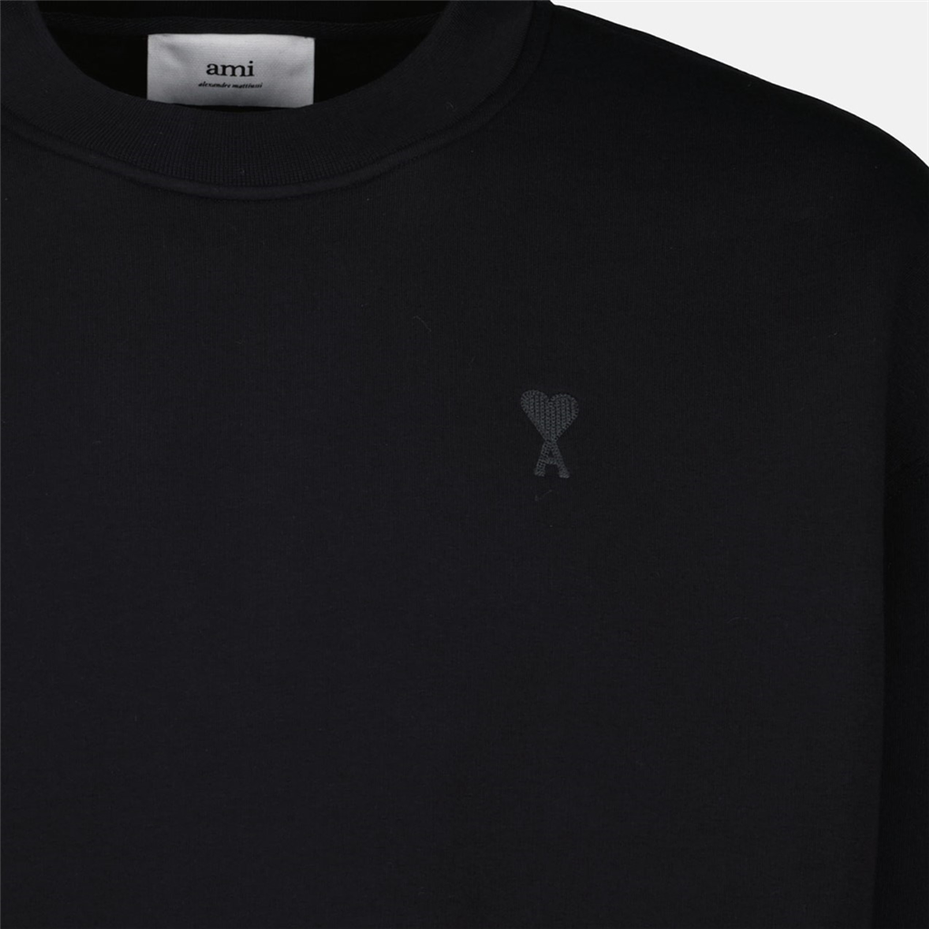 Sweatshirts Sweatshirt Ami de Coeur Ami PARIS Schwarz Unisex
