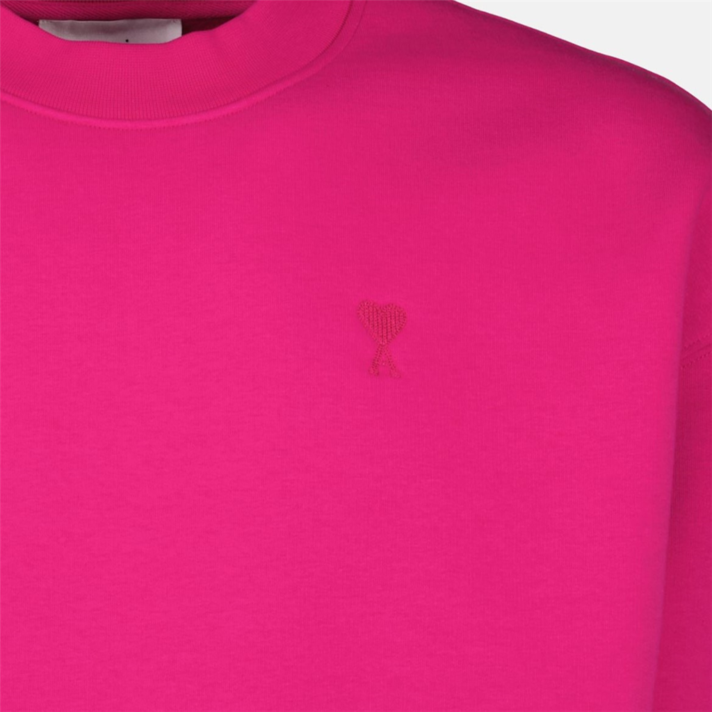 Sweatshirts Sweatshirt Ami de Coeur Ami PARIS Rosa Unisex