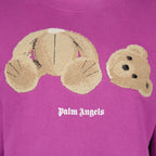 스웨트셔츠 Sweatshirt Bear Palm Angels 보라 Femme