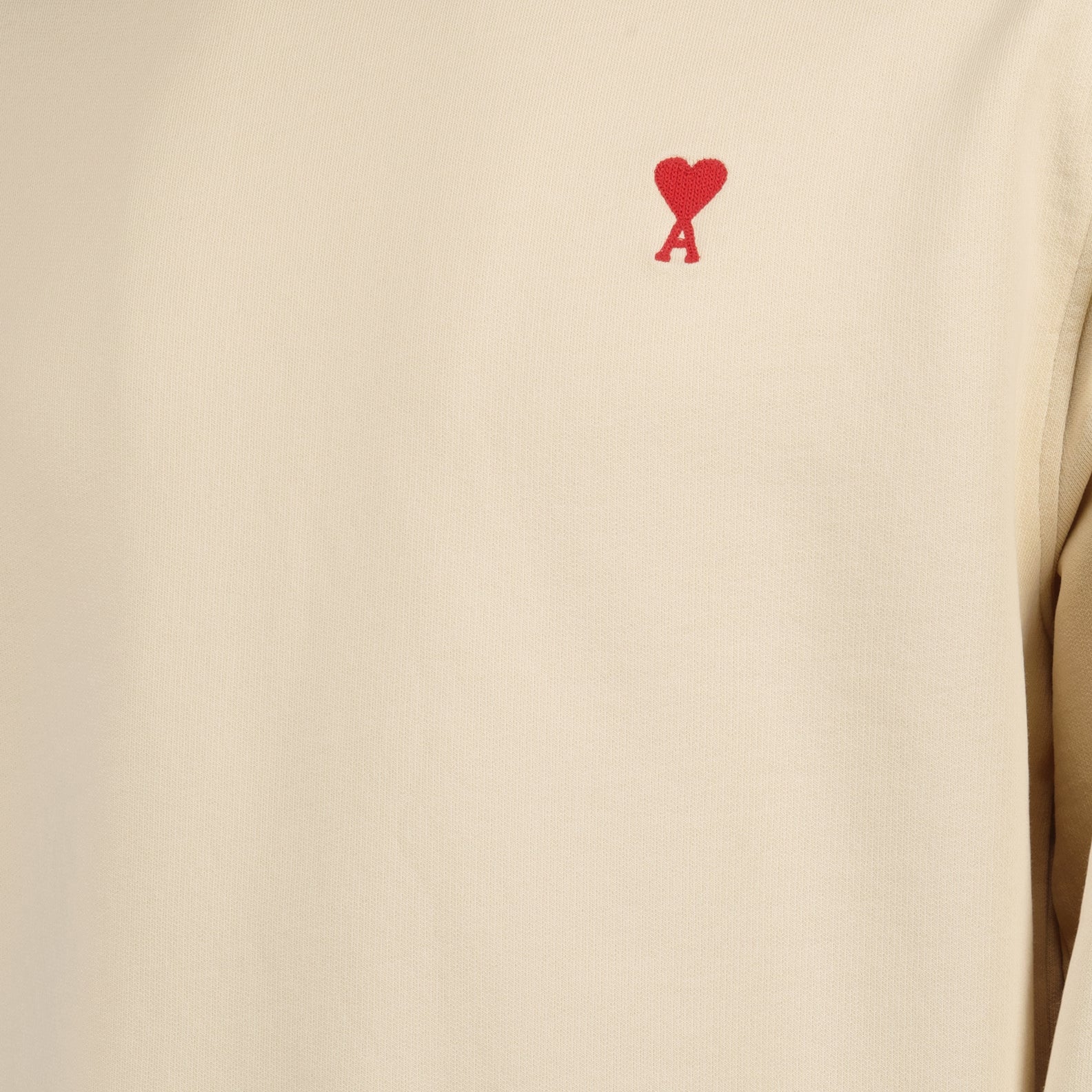 Felpe Sweatshirt Ami de Coeur Ami PARIS Beige Unisex