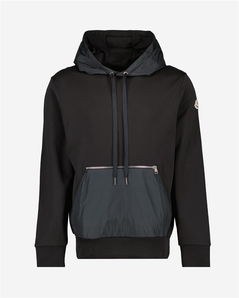 Sweatshirt bi-matière
